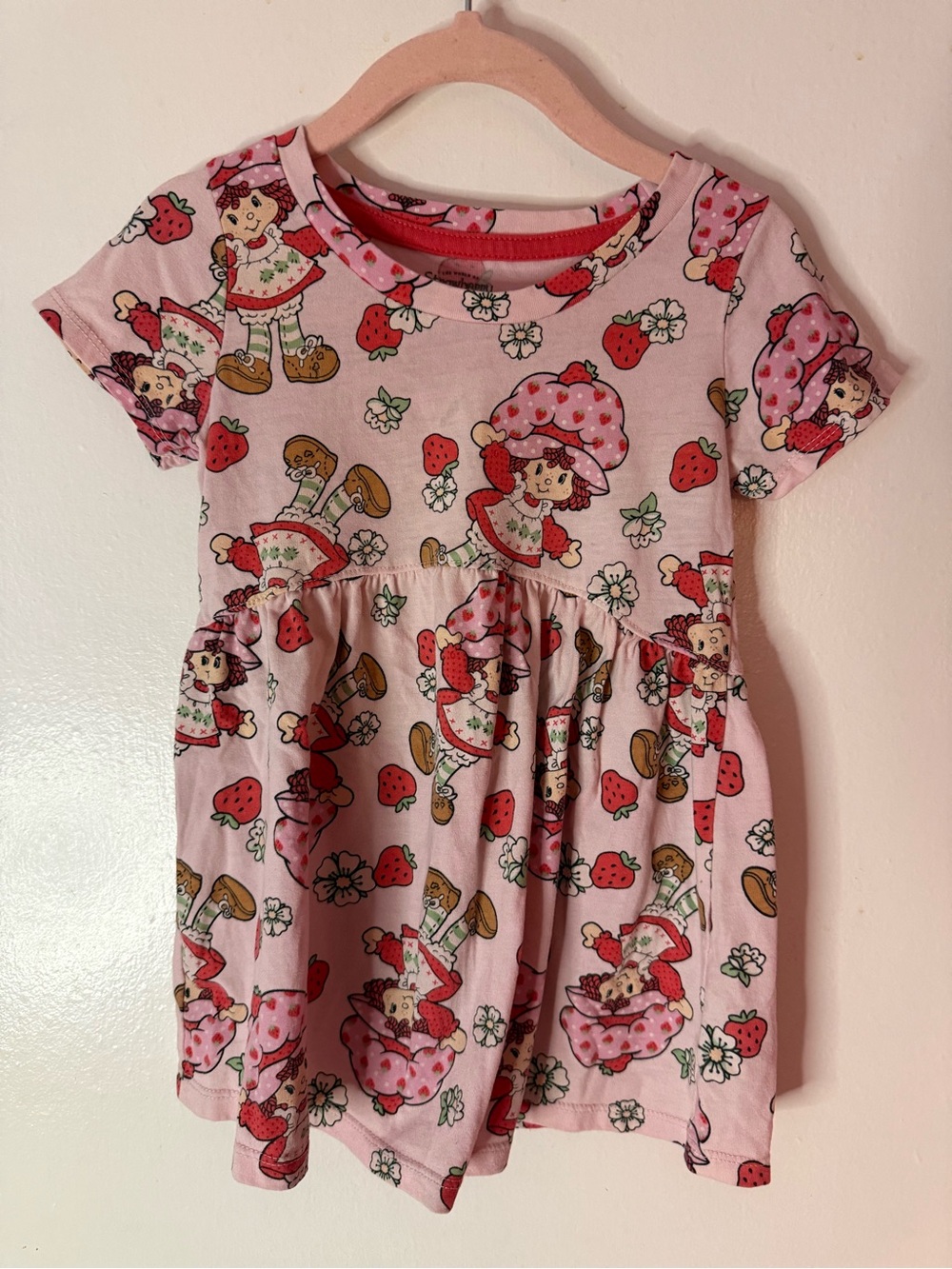 Strawberry Shortcake Toddler Dress